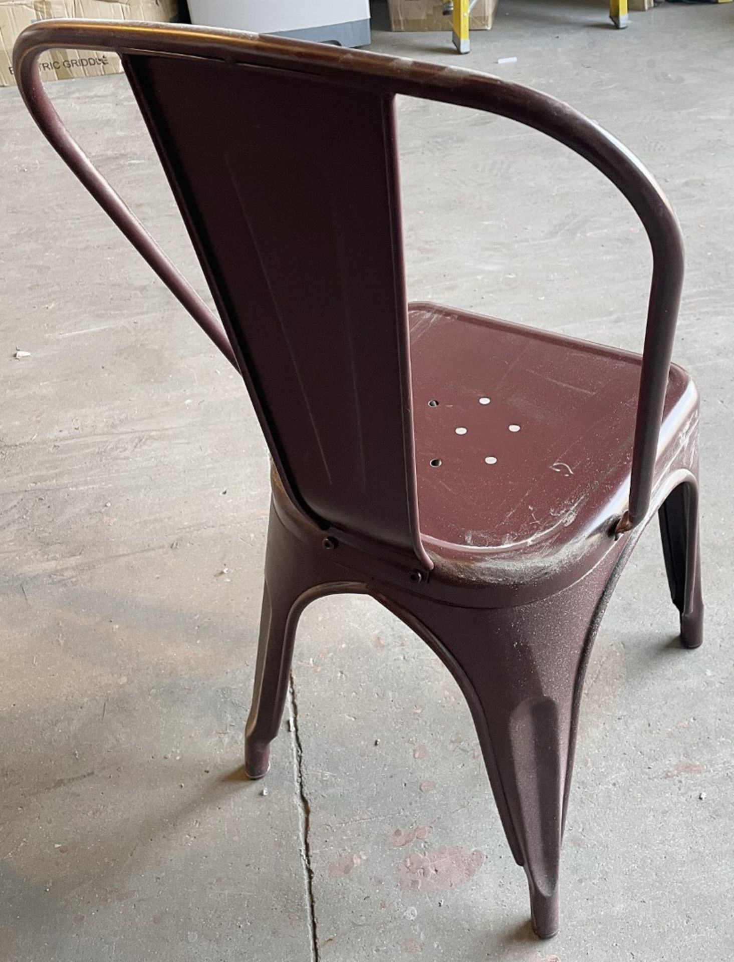 12 x Commercial Outdoor Metal Bistro Chairs - Ref: FGN069A - CL834 - Location: Essex, RM19This lot w - Image 4 of 8