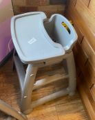Baby High Chair In Grey - Ref: RSS004 - CL835 - Location: Southend SS1This lot is from a recently cl