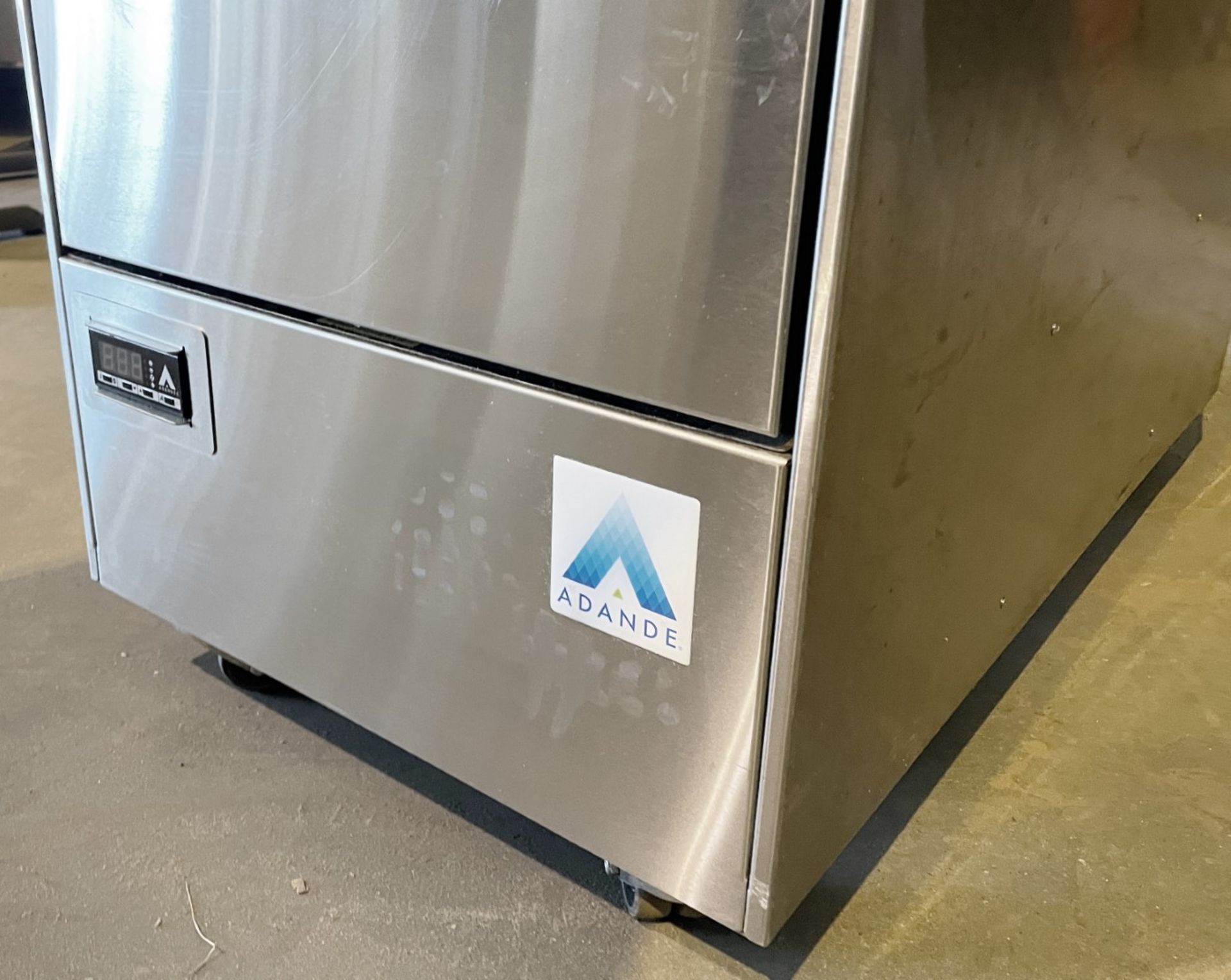 1 x ADANDE Compact Single Door Fridge Freezer, In Stainless Steel (VCC1/HCW) - Original RRP £3,599 - Image 5 of 12