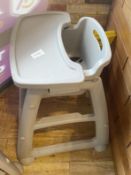 Baby High Chair In Grey - Ref: RSS005 - CL835 - Location: Southend SS1This lot is from a recently cl