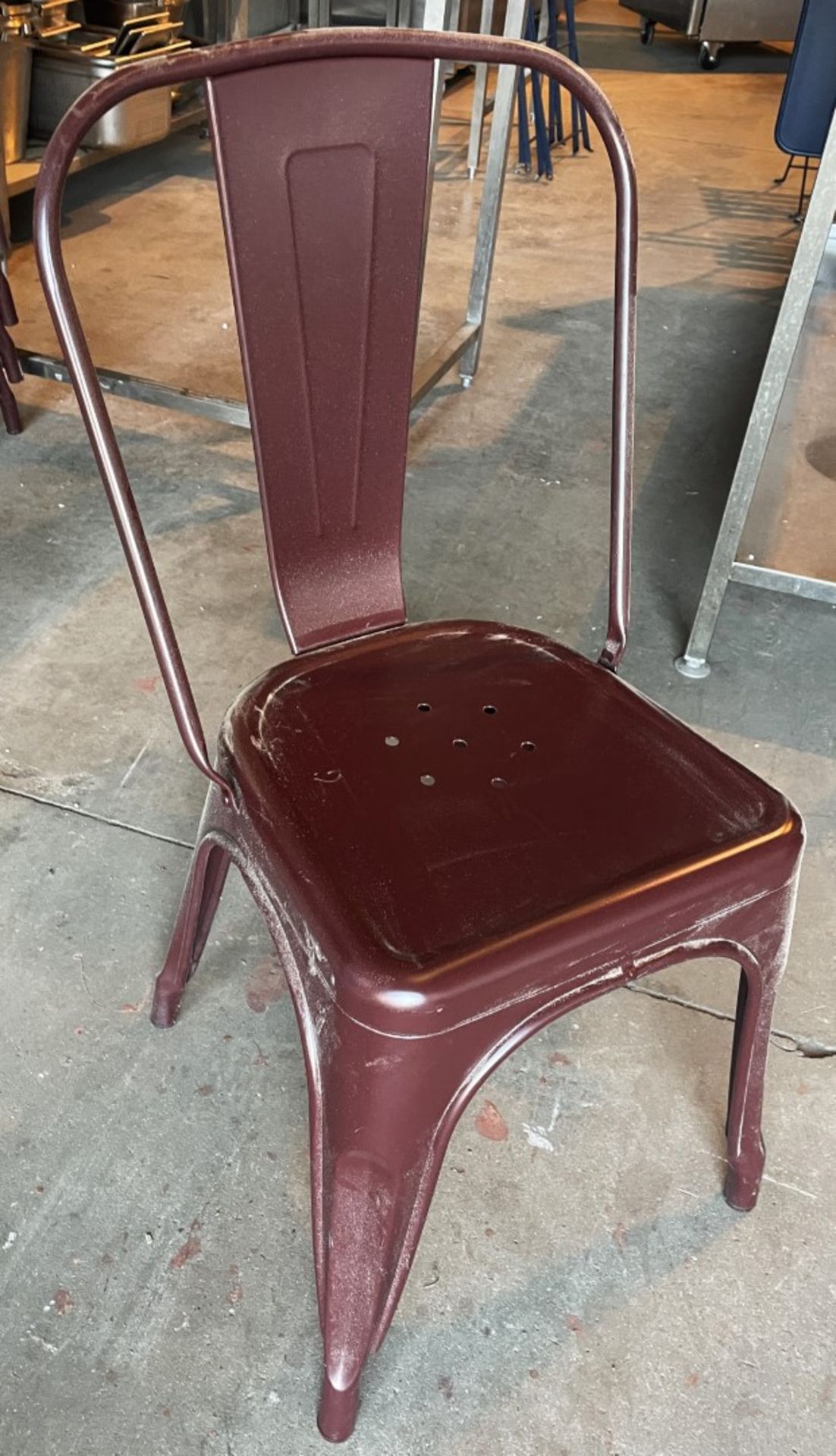 12 x Commercial Outdoor Metal Bistro Chairs - Ref: FGN069A - CL834 - Location: Essex, RM19This lot w - Image 5 of 8