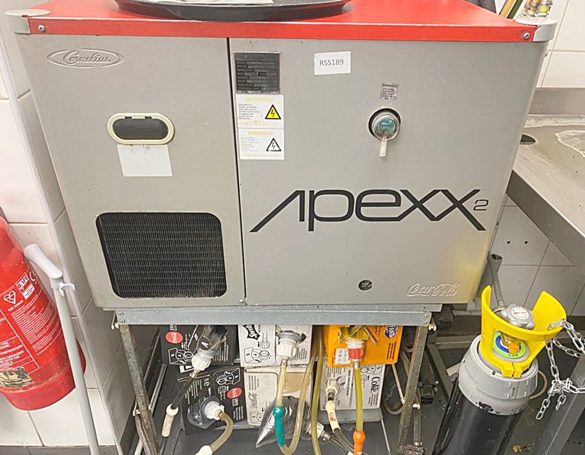 1 x Cornelius Apex Two Post Mix Drinks System With Dispenser Head As Shown , Full Working Order - - Image 4 of 4