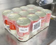 12 x Cans Of Mutti Concentrated Tomatoes - Sealed Stock - Expiry Date 09/25 - Ref: RSS179 -