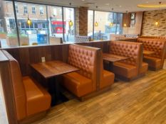 Selection of 2-Person Seating Benches and Dining Tables to Seat Upto 12 Persons