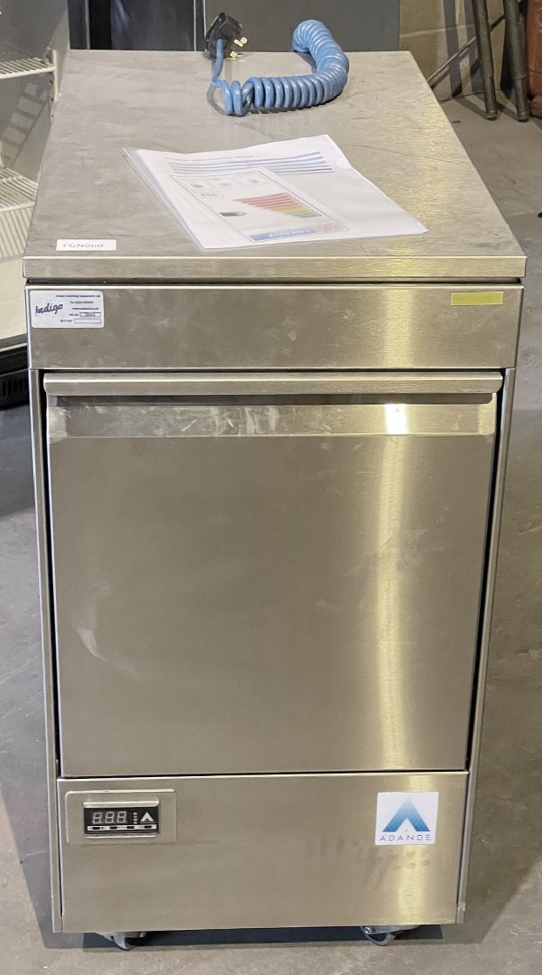 1 x ADANDE Compact Single Door Fridge Freezer, In Stainless Steel (VCC1/HCW) - Original RRP £3,599 - Image 2 of 12