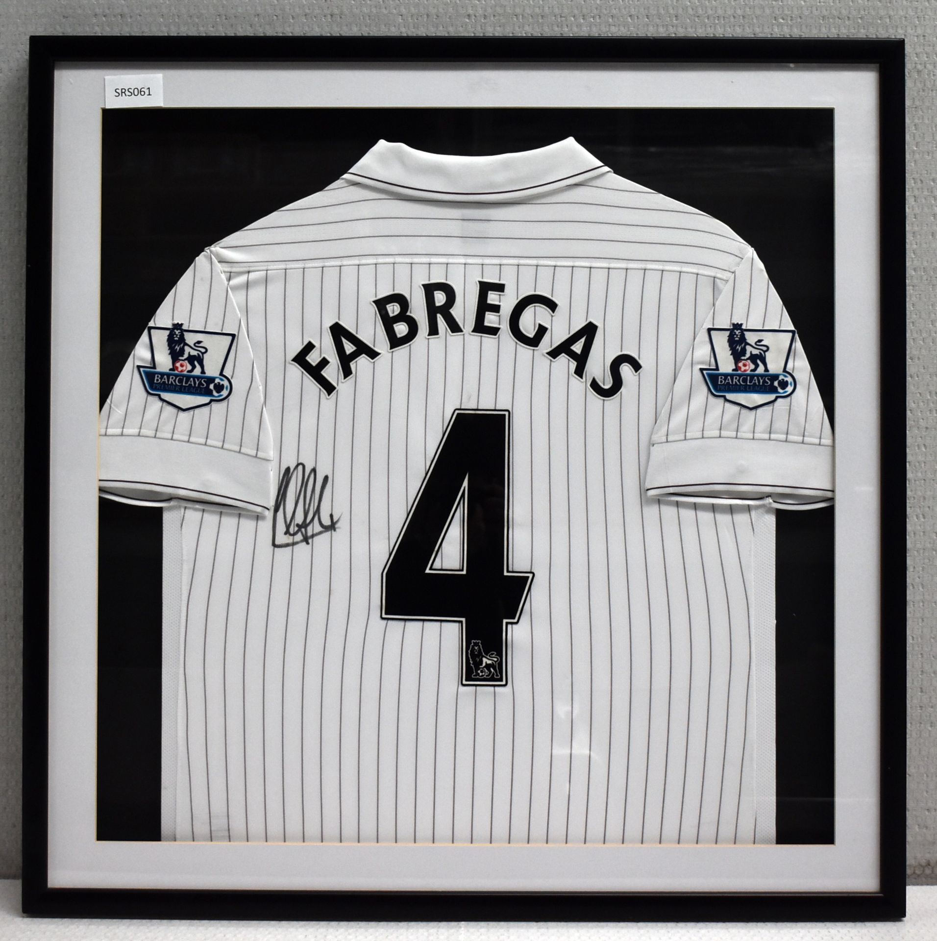 1 x Autographed ARSENAL Football Shirt, Signed By CESC FABREGAS - Circa 2009-2010