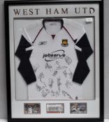 1 x Signed Autographed WEST HAM UNITED 2005/2006 Football Shirt