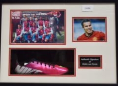 1 x Signed Autographed ROBIN VAN PERSIE Nike Mercurial Football Boot