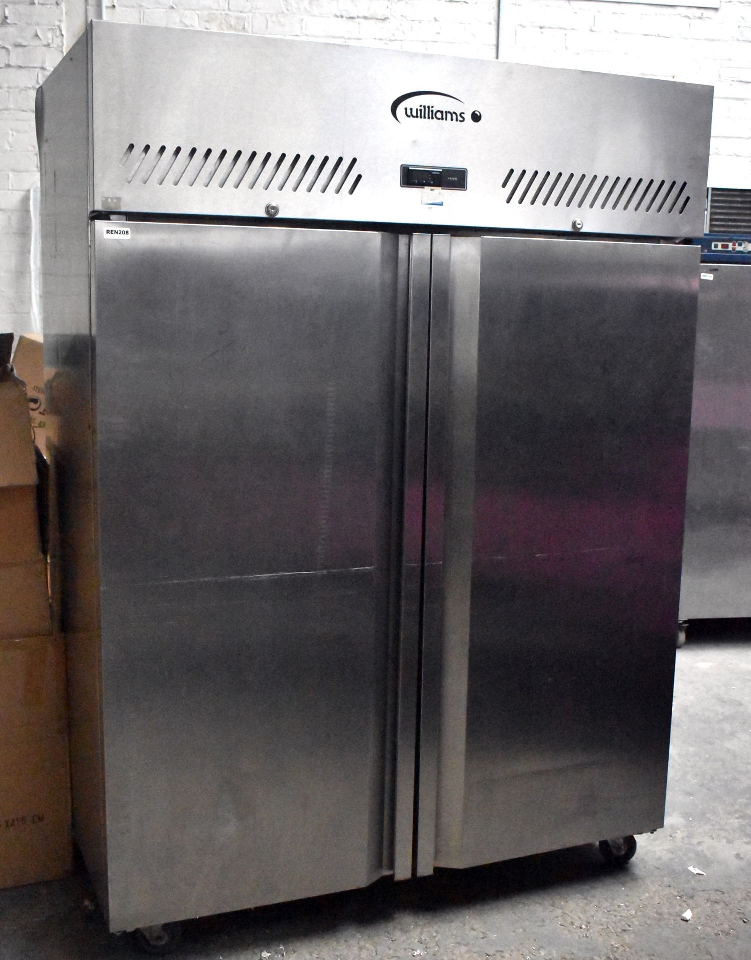1 x Williams Jade Double Door Upright Refrigerator - 1295Ltr Capacity - Model MJ2-SA