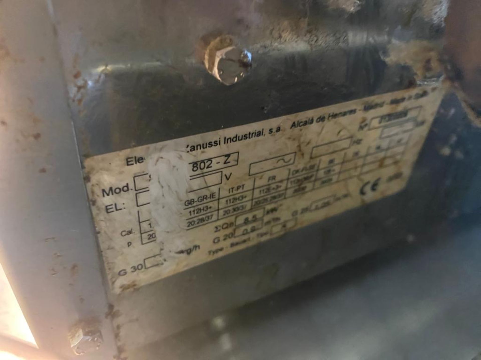 1 x Zanussi Natural Gas Salamander Grill - Stainless Steel Finish - Image 2 of 7