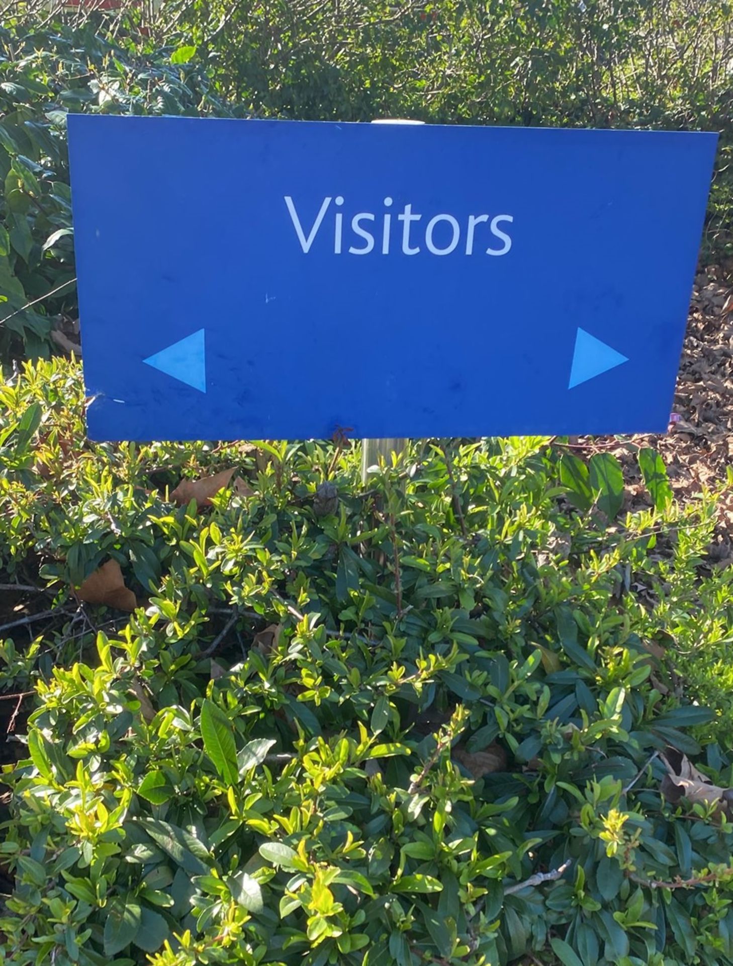 6 x Business Notice Signs Including Visitors Directions, Fire Assembly & Reserved For Deliveries - Image 3 of 7