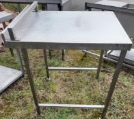 1 x Stainless Steel Kitchen Prep table