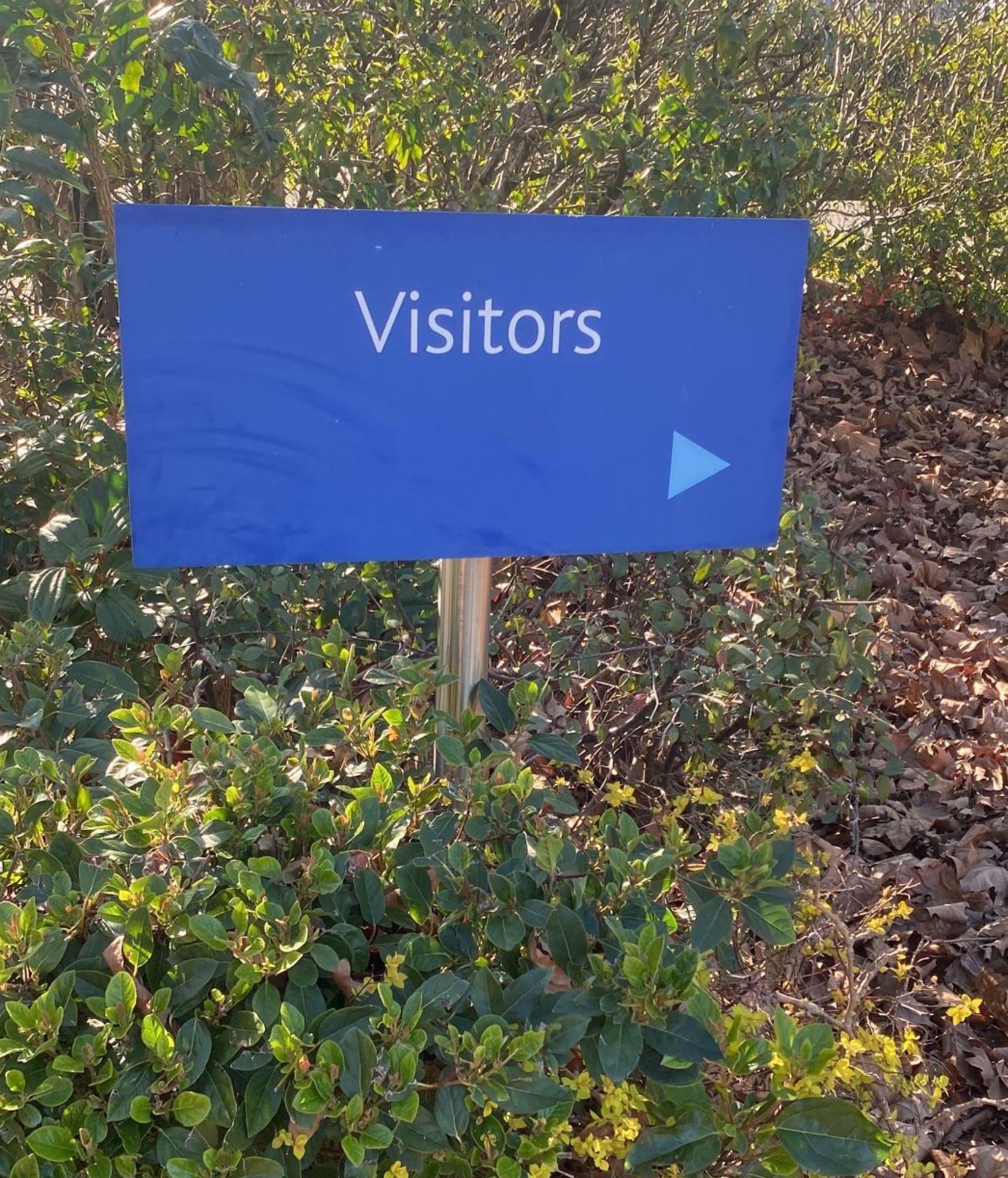 6 x Business Notice Signs Including Visitors Directions, Fire Assembly & Reserved For Deliveries - Image 5 of 7