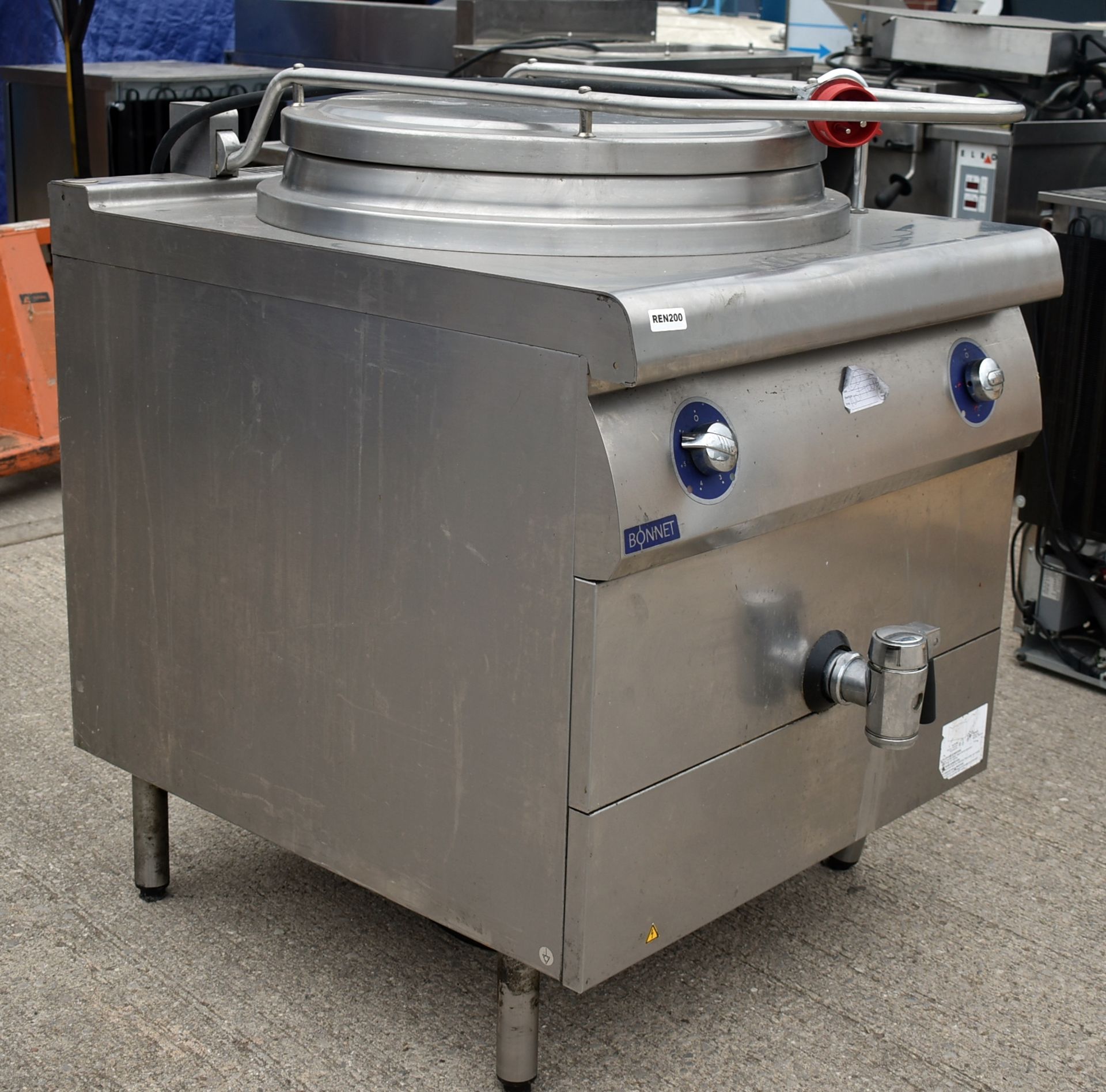 1 x Bonnet Advancia Boiling Pan With Stainless Steel Finish - 3 Phase - RRP: £8,000 - Image 2 of 14