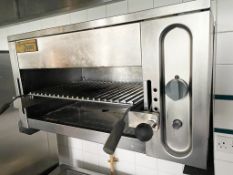 1 x Zanussi Natural Gas Salamander Grill - Stainless Steel Finish