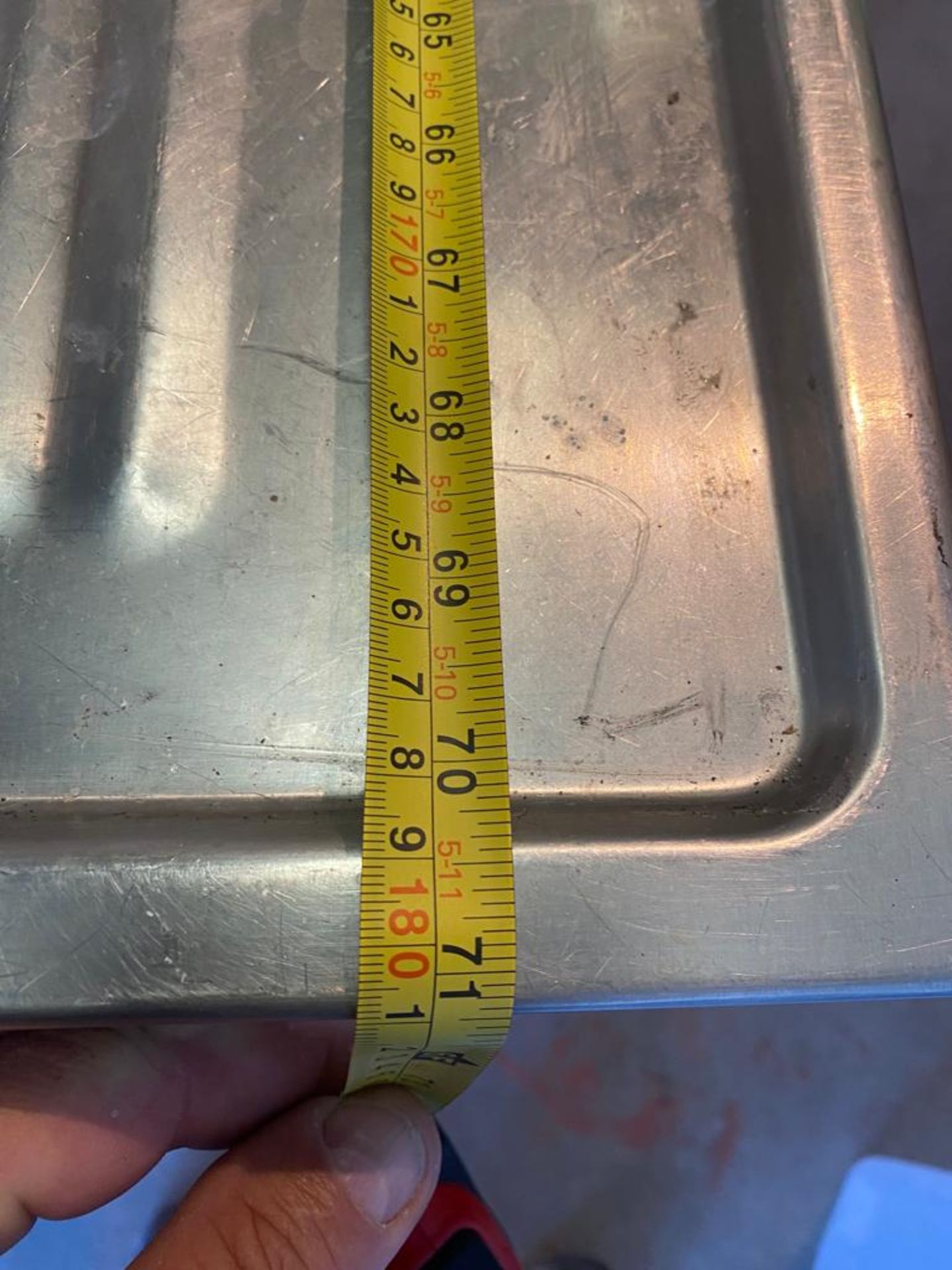 1 x Stainless Steel Twin Bowl 180cm Sink Basin Unit With Drainer, Upstand, Undershelf and Mixer Tap - Image 3 of 9