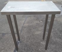 1 x Stainless Steel Kitchen Prep Table