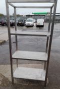 1 x Stainless Steel 3 Tier Shelf Unit