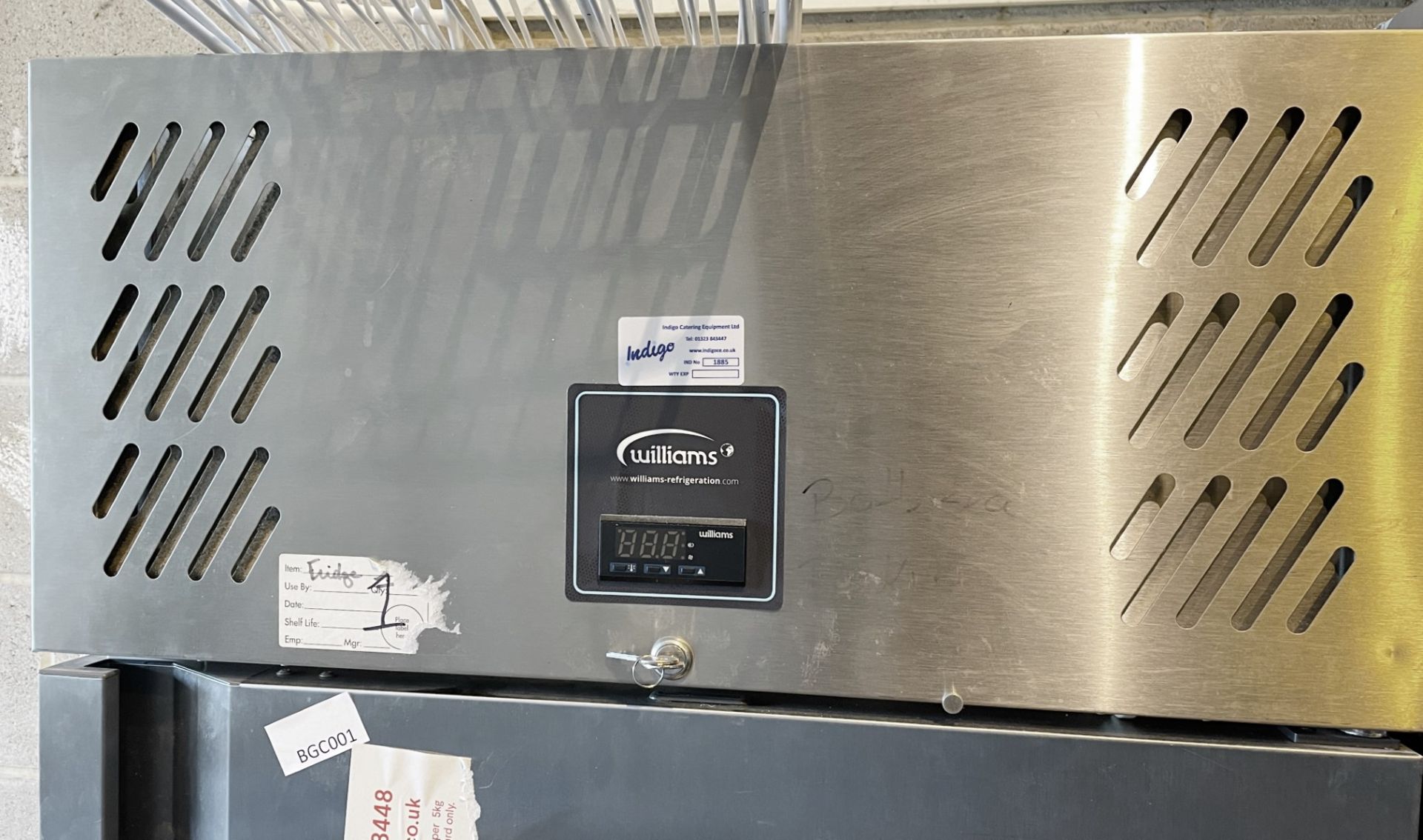 1 x WILLIAMS 'Jade' Commercial Single Door 620Ltr Upright Fridge, With 2 Keys - Original RRP £2,000 - Image 7 of 10