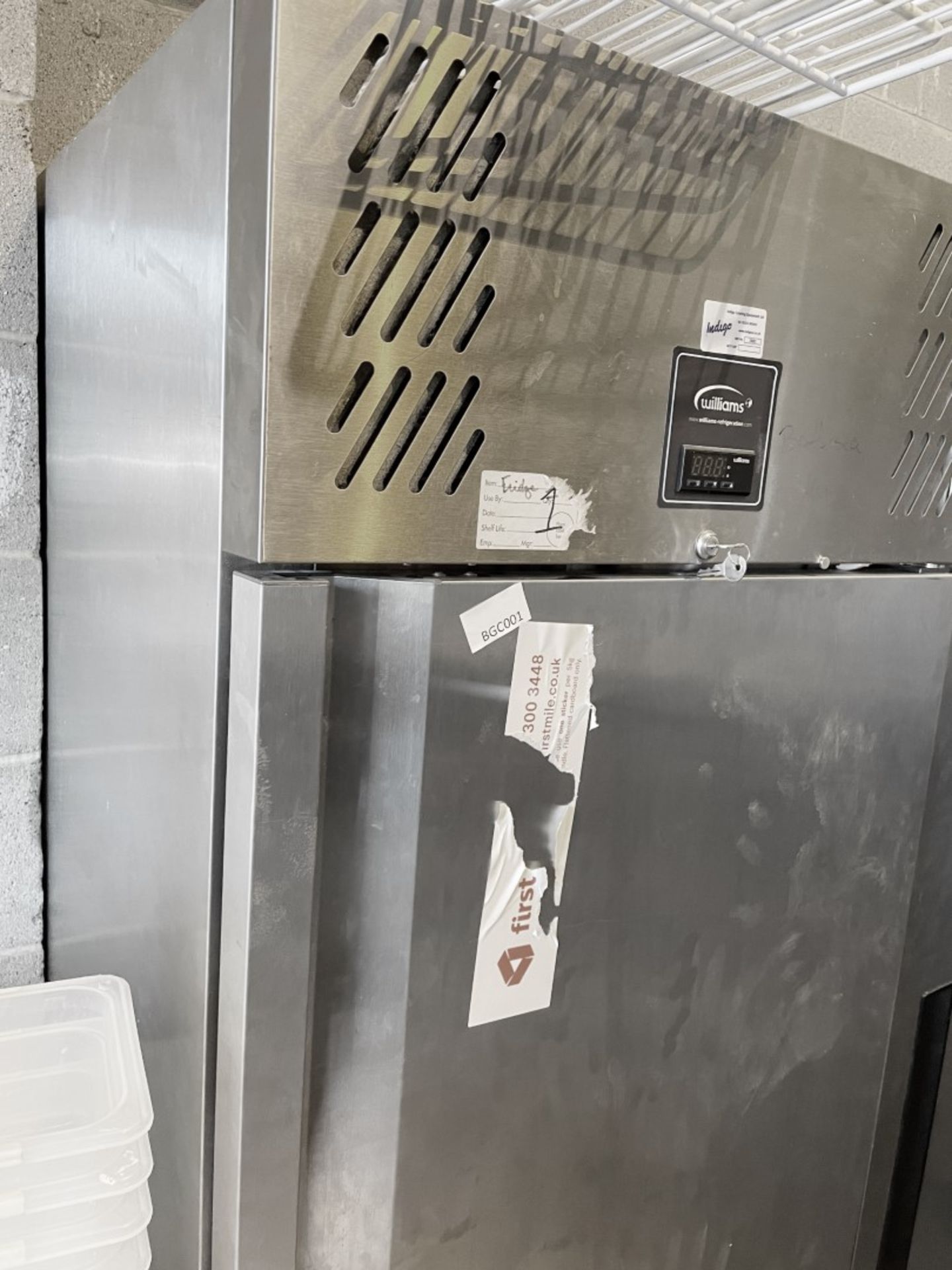 1 x WILLIAMS 'Jade' Commercial Single Door 620Ltr Upright Fridge, With 2 Keys - Original RRP £2,000 - Image 5 of 10