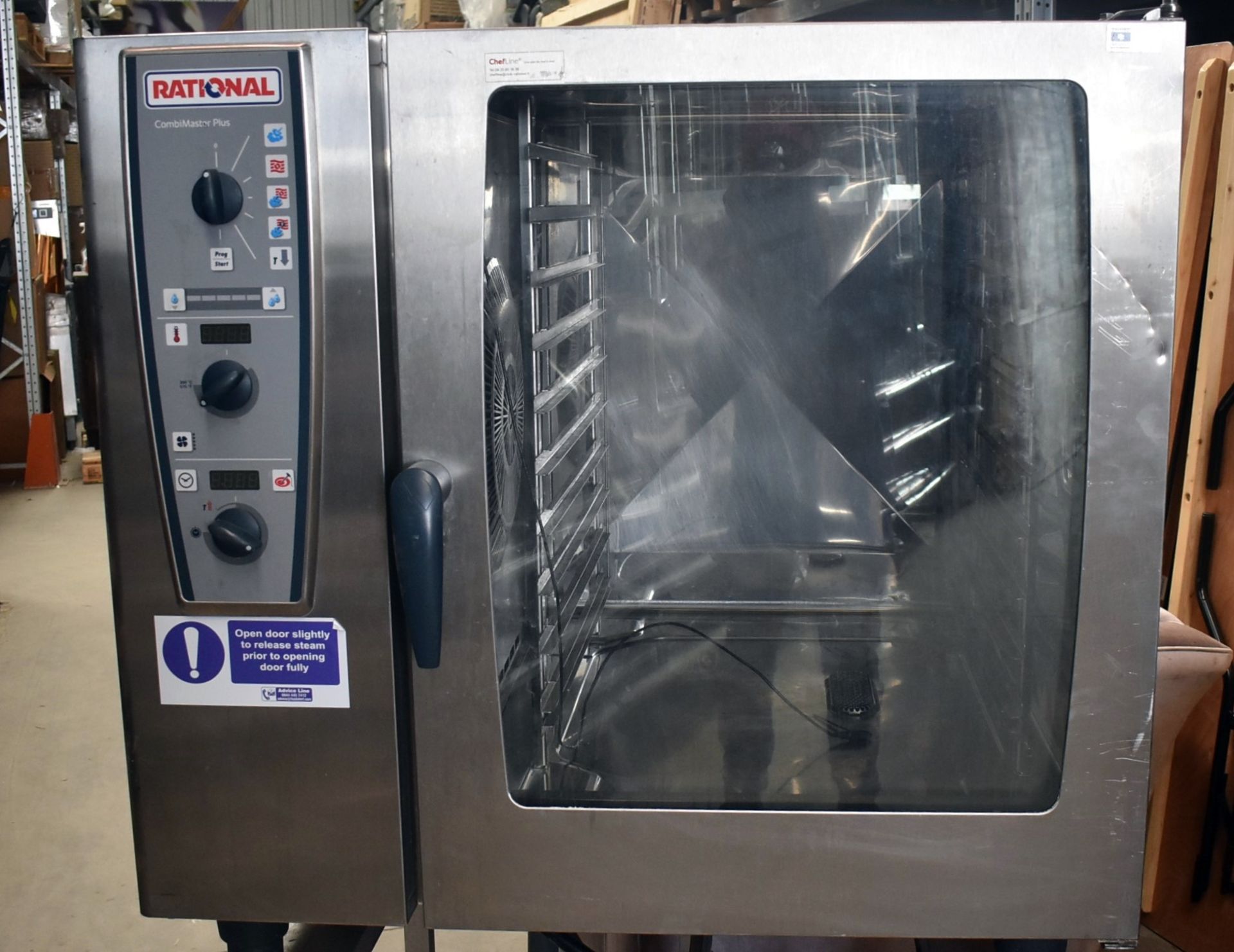 1 x Rational CombiMaster Plus 10 Grid Combi Oven - Type: CMP 102 - 3 Phase