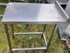 1 x Stainless Steel Kitchen Prep Table