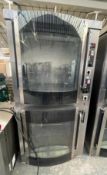 1 x BKI Commercial Chicken Rotisserie Double Oven With - 3 Phase - Type: VGUK16