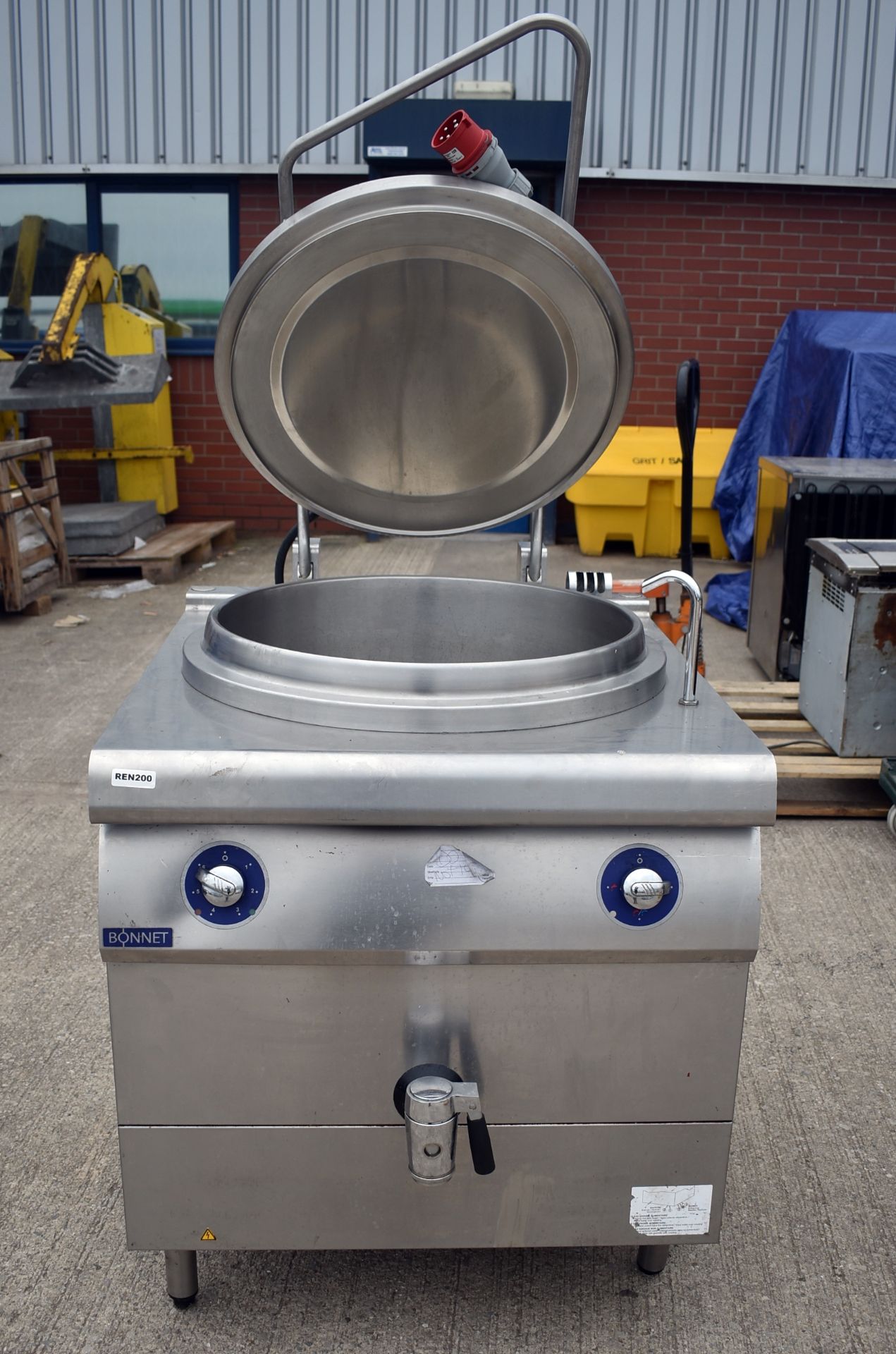 1 x Bonnet Advancia Boiling Pan With Stainless Steel Finish - 3 Phase - RRP: £8,000 - Image 11 of 14