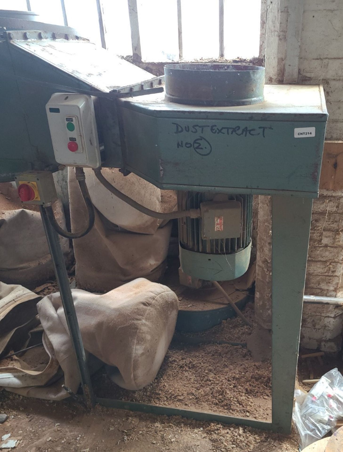 1 x 4-Bag Dust And Wood Waste Extractor/Collector - 3 Phase - Ref: CNT214 - CL846 - Location: Oxford - Image 5 of 22