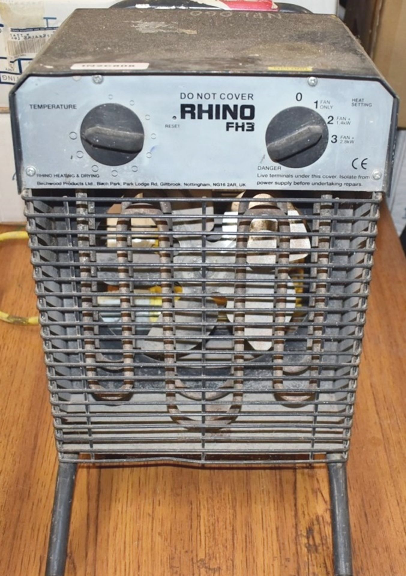 1 x Rhino FH3 110v Fan Heater