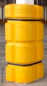 6 x McCue Protective Warehouse Pillars / Column Guards - Dimensions: H110 x W45-50 x D45-50cm