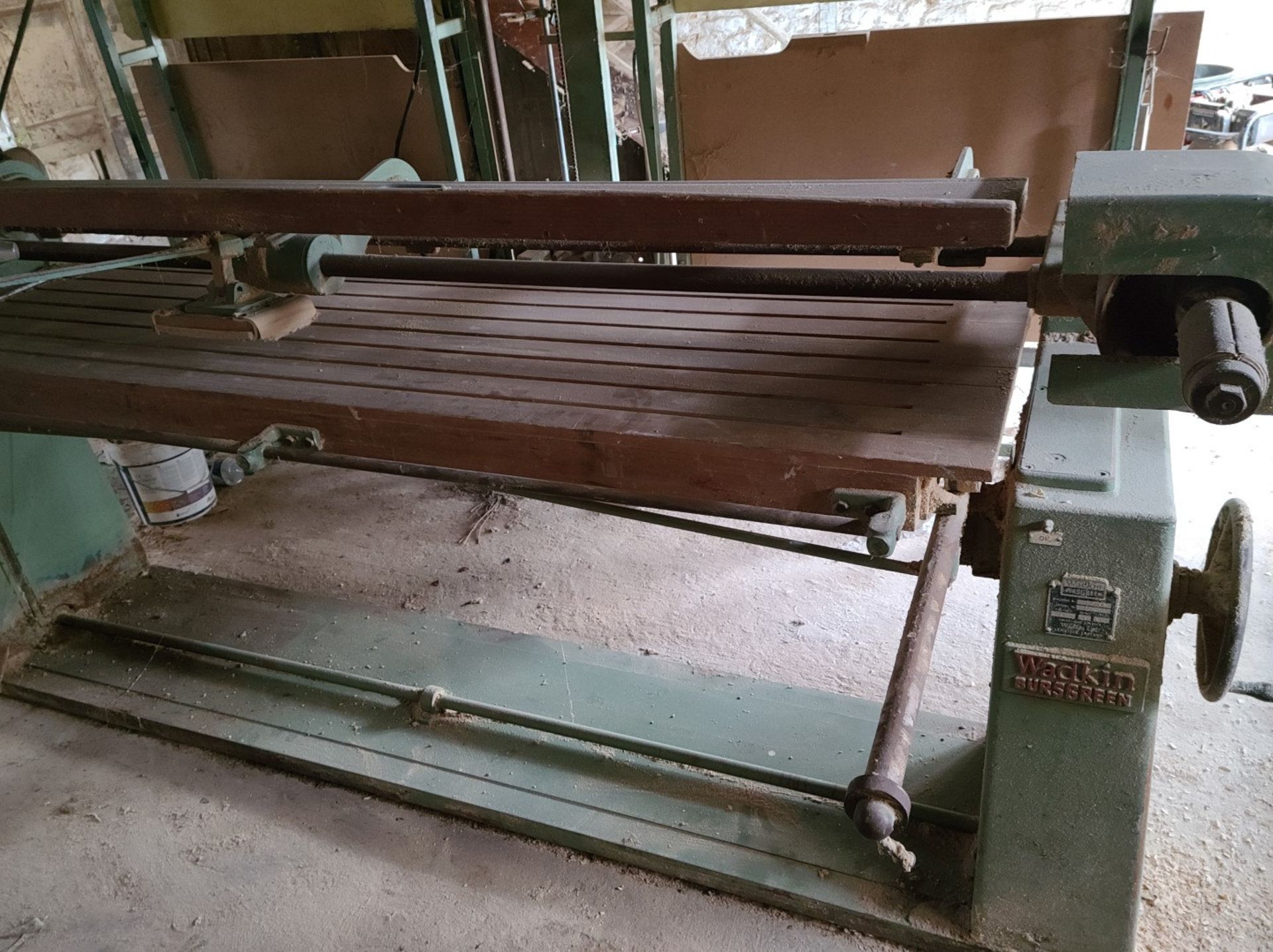 1 x Wadkin Bursgreen 2.4M X 0.8M Bed Sander - Ref: CNT190 - CL846 - Location: Oxford OX2This lot - Image 2 of 17