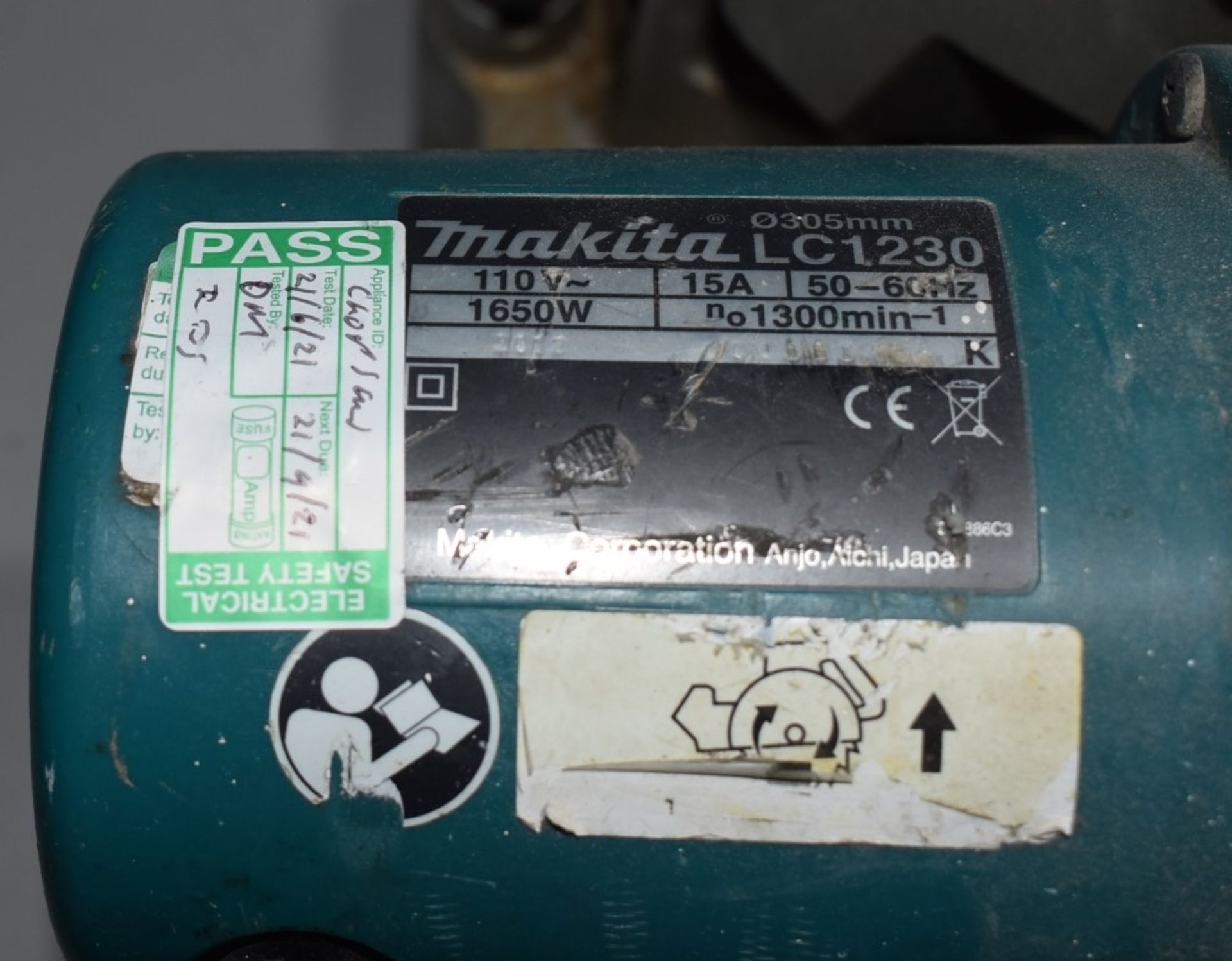 1 x MAKITA LC1230 TCT 305mm Cut Off Saw - Original RRP £389.00 - Ref: DS7526 ALT - CL816 - Location: - Image 2 of 4