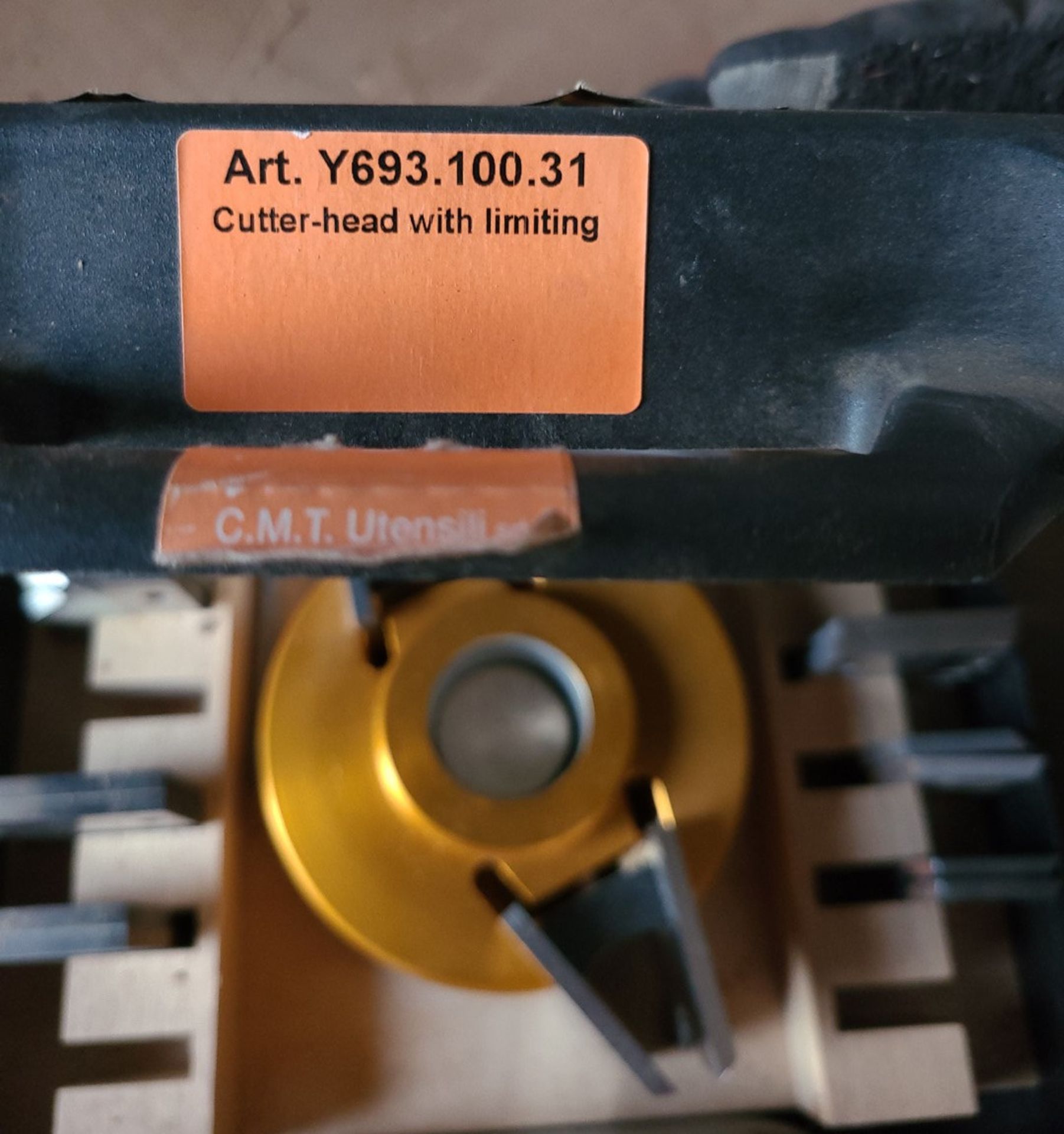 1 x Cmt Utensili Art Y693.100.31 Cutter Head With Limiting In Case (Profile Block 1 1/4") - Ref: - Image 4 of 5