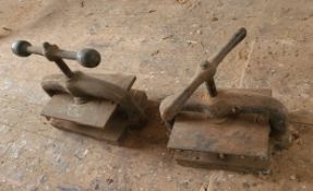 2 X Hand-operated Screw Presses - Ref: CNT225 - CL846 - Location: Oxford OX2