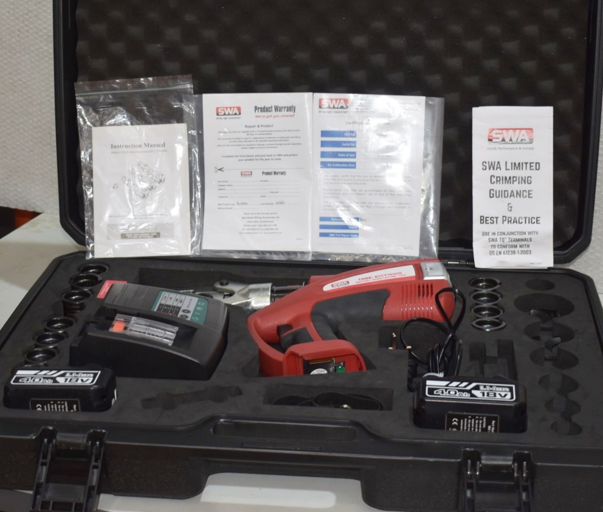 1 x SWA BCCT10300 Crimping & Cutting Tool 10-300mm2 - Original RRP £3,300 - Ref: DS7542 ALT - - Image 5 of 9