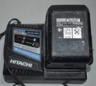 1 x HITACHI UC 36YRSL Slide Battery Charger With Cooling System - Includes Li-on Battery - Ref: