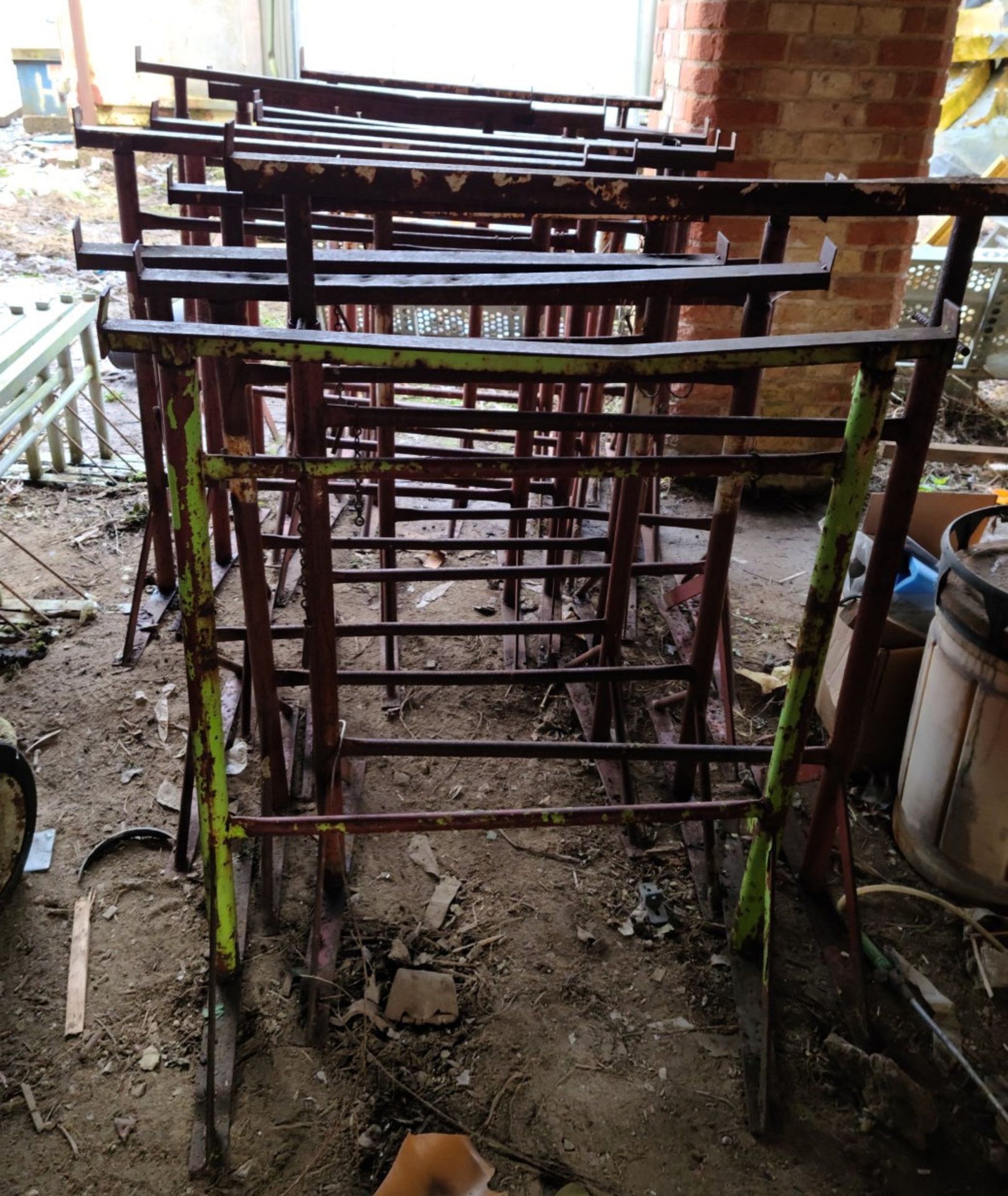 Assorted Metal Trestles - Ref: CNT131 - CL846 - Location: Oxford OX2This lot is from a recently