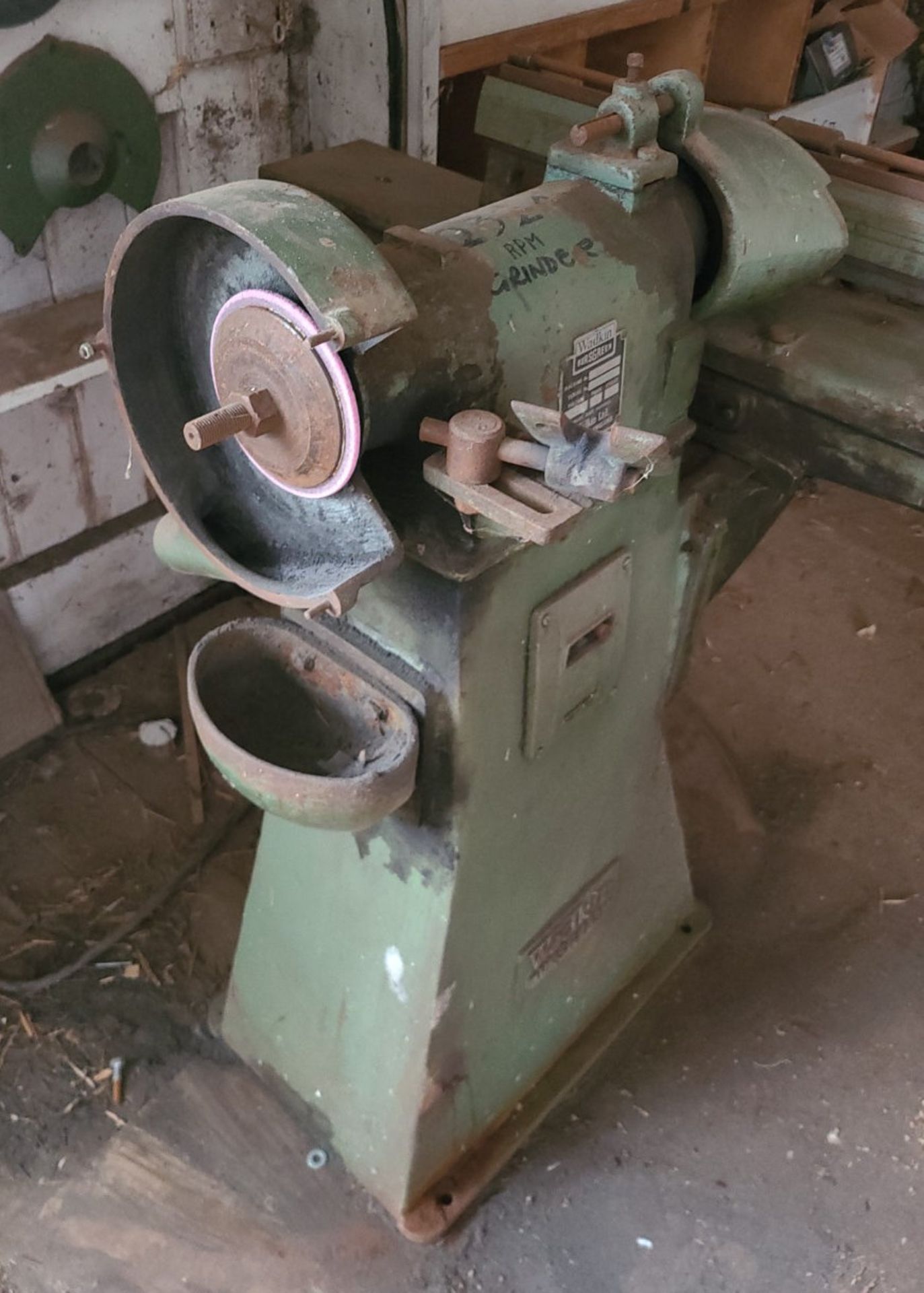 1 x Wadkin Bursgreen Floor Standing Grinder / Shaper - 3 Phase - Ref: CNT222 - CL846 - Location: Oxf - Image 2 of 15