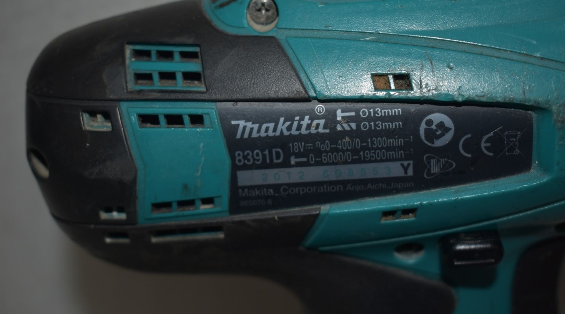 1 x MAKITA 8391D 18V LXT Cordless 2 Speed Combi Drill - Ref: DS7537 ALT - CL816 - Location: - Image 2 of 3