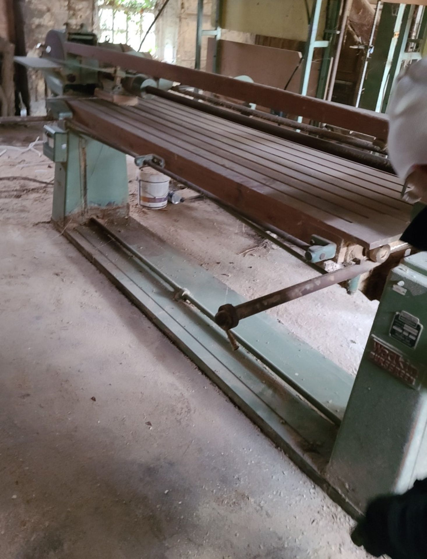 1 x Wadkin Bursgreen 2.4M X 0.8M Bed Sander - Ref: CNT190 - CL846 - Location: Oxford OX2This lot - Image 16 of 17