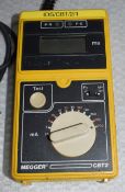 1 x MEGGER CBT2 Residual Current Circut Breaker Tester - Ref: DS7519 ALT - CL816 - Location: