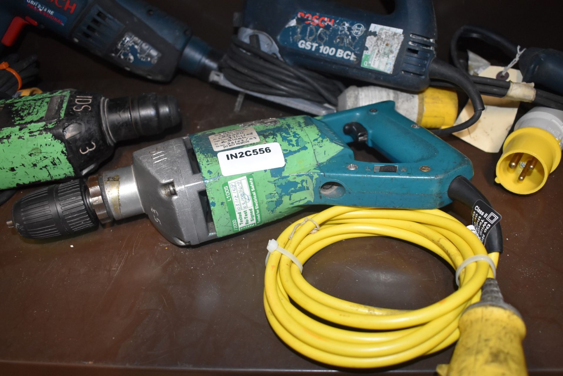 5 x Power Tools Including Saw and Drills - 110v - Image 4 of 8