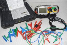 1 x MEGGER MFT1720 Multifunction Tester With Auto 3-phase RCD Testing - Includes Carry Case -