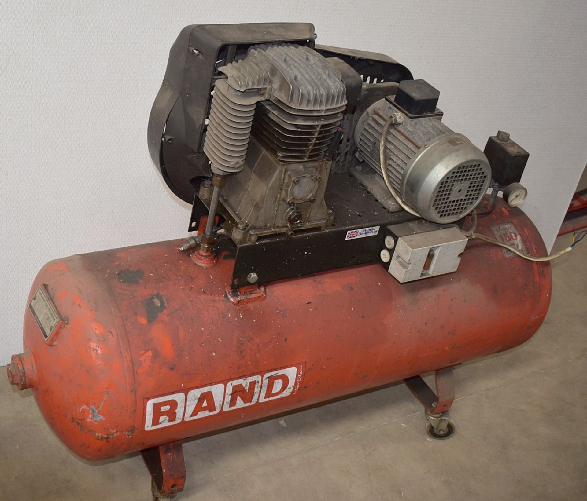 1 x RAND Welded Air Receiver - 150 Litre Capacity - Ref: DS7569 ALT - CL011 - Location: - Image 4 of 8