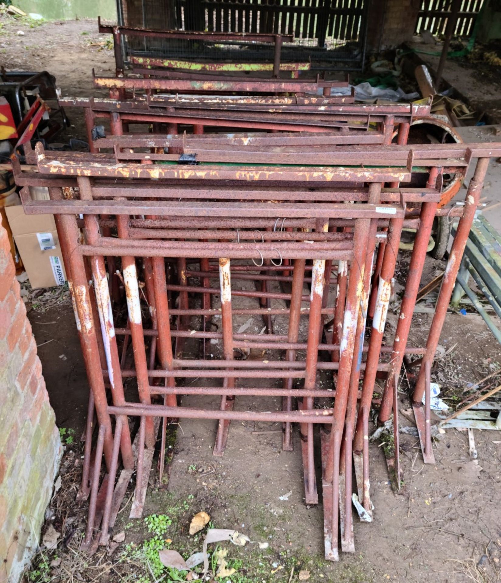 Assorted Metal Trestles - Ref: CNT131 - CL846 - Location: Oxford OX2This lot is from a recently - Image 2 of 5
