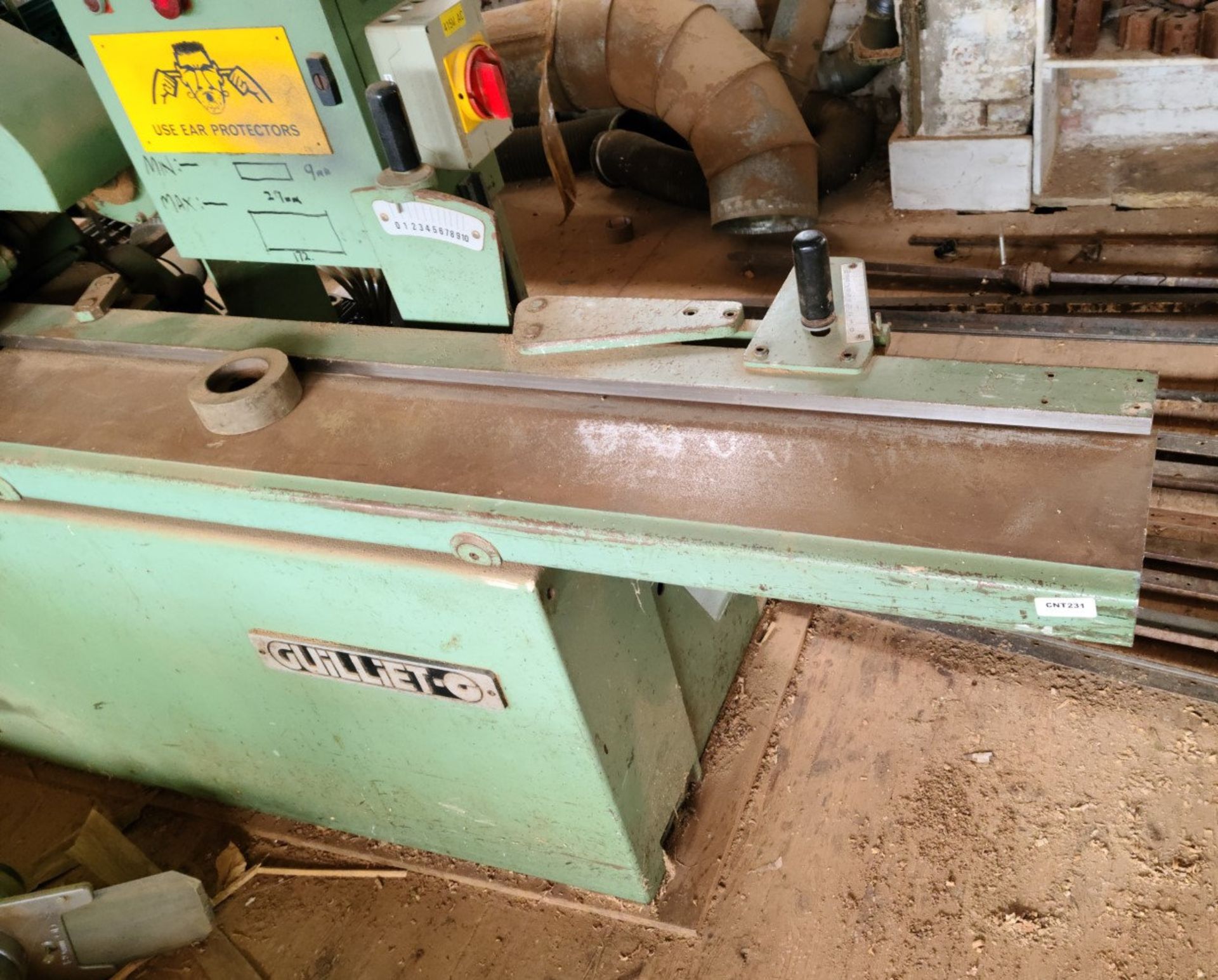 1 x Guilliet 4-Sided Planer With a 1.8m Straightening Table - Ref: CNT231 - CL846 - Location: Oxfor - Image 5 of 12