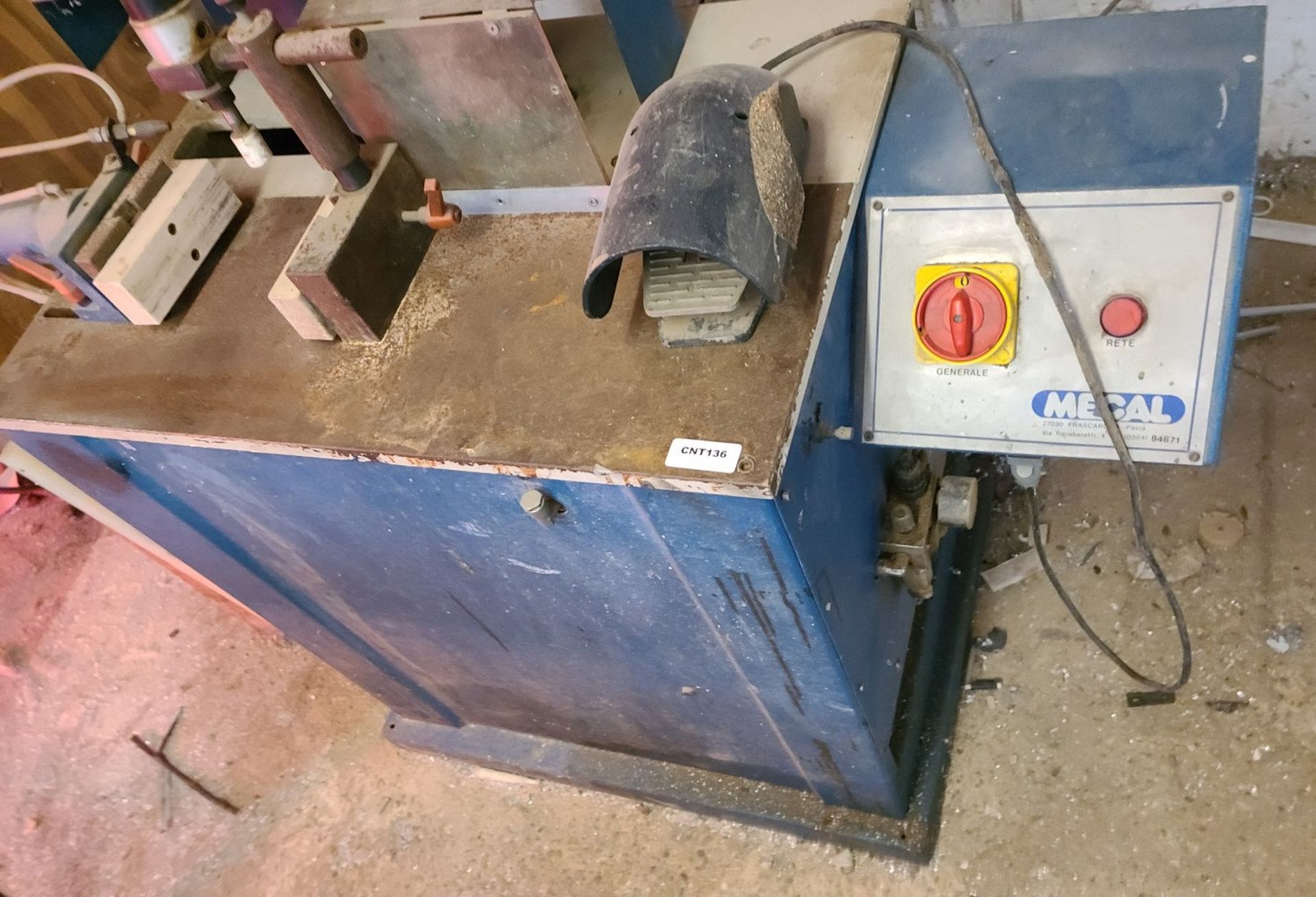1 x Mecal Pneumatic Aluminium or UPVC End Milling Machine - Ref: CNT136 - CL846 - Location: Oxford O - Image 2 of 7