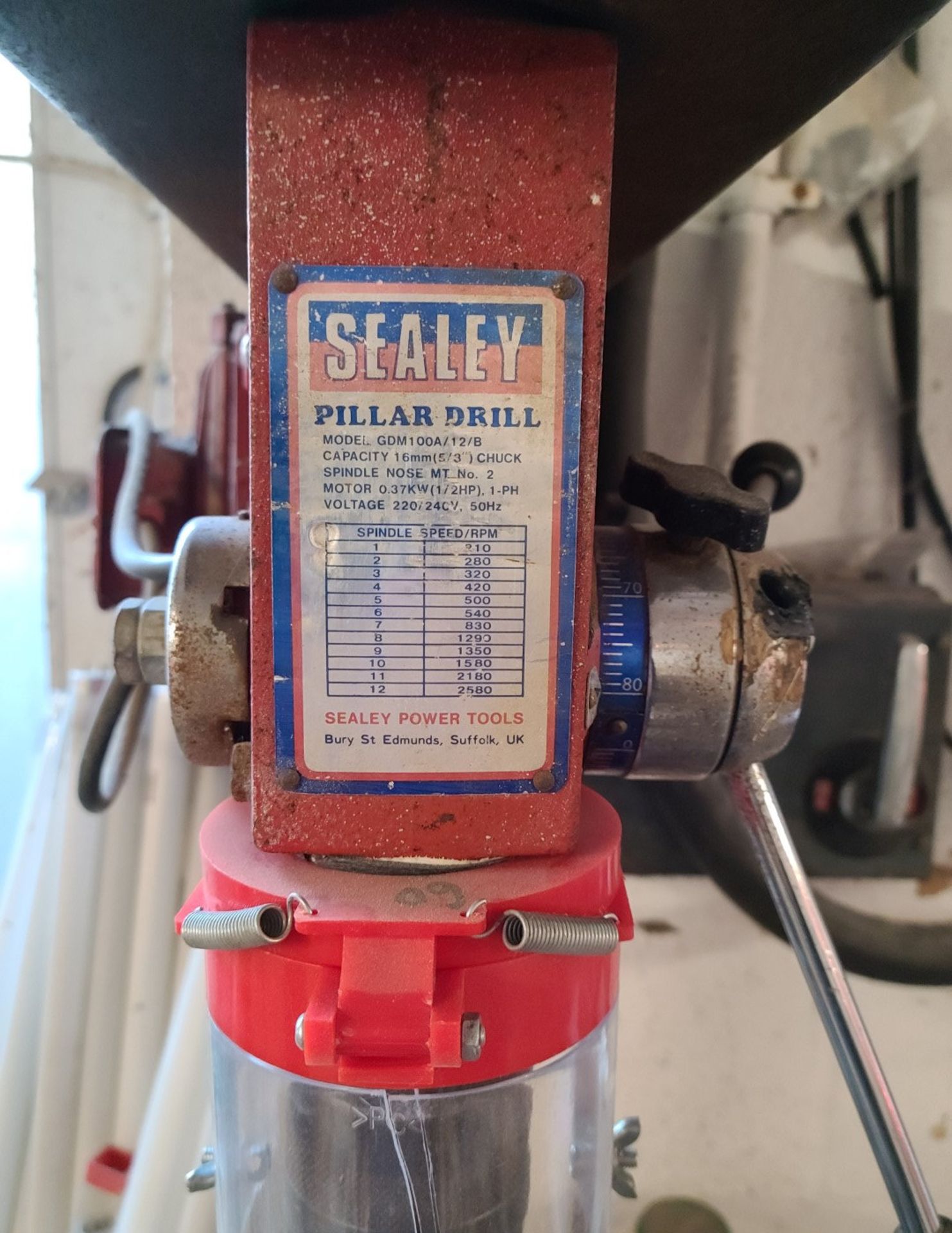 1 x Sealey Pillar Drill - Ref: CNT137 - CL846 - Location: Oxford OX2This lot is from a recently - Image 8 of 8