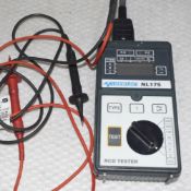 1 x NEWLEC NL175 Residual Current Device / RCD Tester - Ref: DS7515 ALT - CL816 - Location: